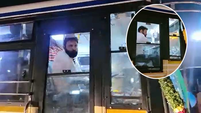 Kodali Nani Drives RTC Bus: ఆర్టీసీ బస్సును నడిపిన కొడాలి నాని.. వైరల్‌గా మారిన వీడియో