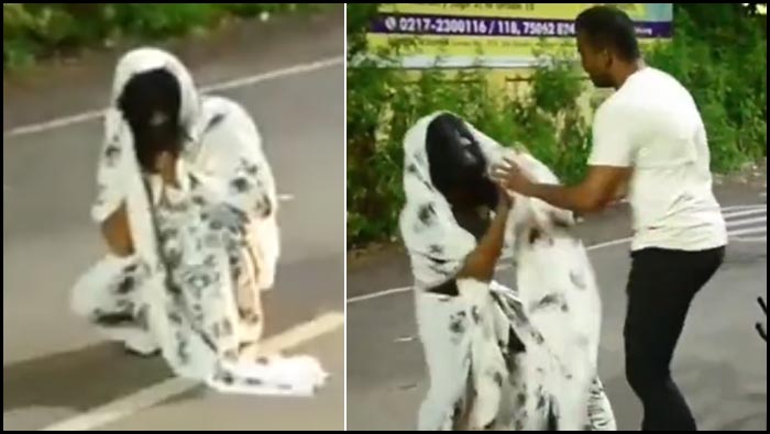 Ghost Video: నడిరోడ్డుపై దెయ్యం.. చితకబాదిన బైకర్.. కట్ చేస్తే ఊహించని ట్విస్ట్