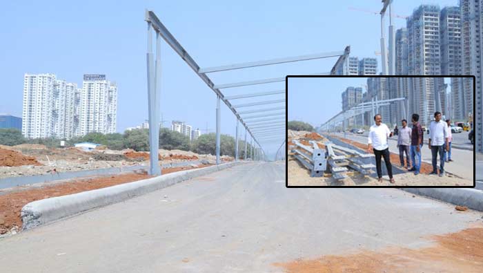 Solar Roof Cycling Track: సైక్లింగ్ ట్రాక్ ఒక ట్రెండ్ సెట్టర్-ఎంపీ రంజిత్‌ రెడ్డి