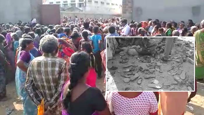 Stampede: ఉచిత చీరల పంపిణీలో తొక్కిసలాట.. నలుగురు మహిళలు మృతి