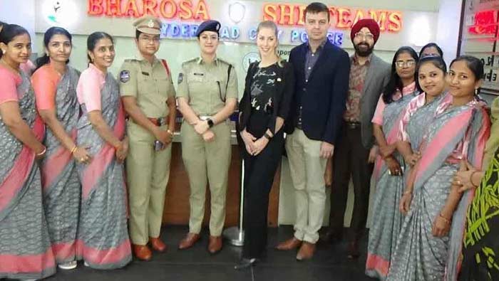 TSPICCC: హైదరాబాద్ పోలీస్ కమిషనరేట్‌ను సందర్శించిన కెనడా ప్రతినిధులు