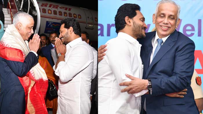 Ys Jagan And New Governor