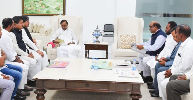 CM KCR : సీఎం కేసీఆర్‌తో మహారాష్ట్ర నేతలు భేటీ..