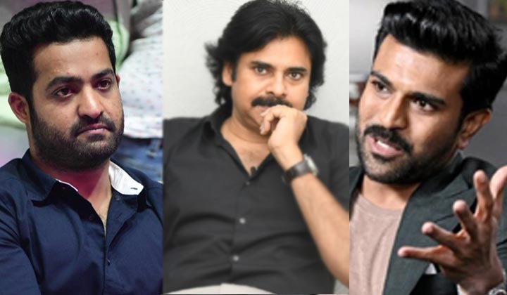 Pawan Kalyan: చరణ్- ఎన్టీఆర్ ఫ్యాన్ వార్.. మధ్యలో ఇరుక్కుపోయిన పవన్
