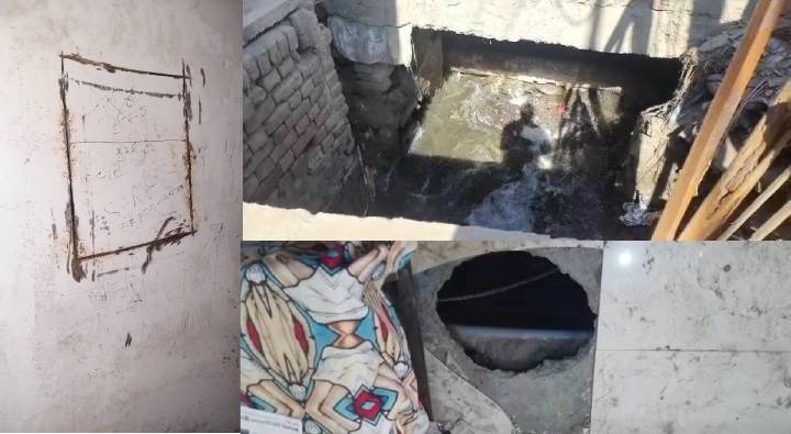 Verity Theft:  దొంగతనానికి సొరంగం తవ్వారు.. సారి చెప్పి జారుకున్నారు