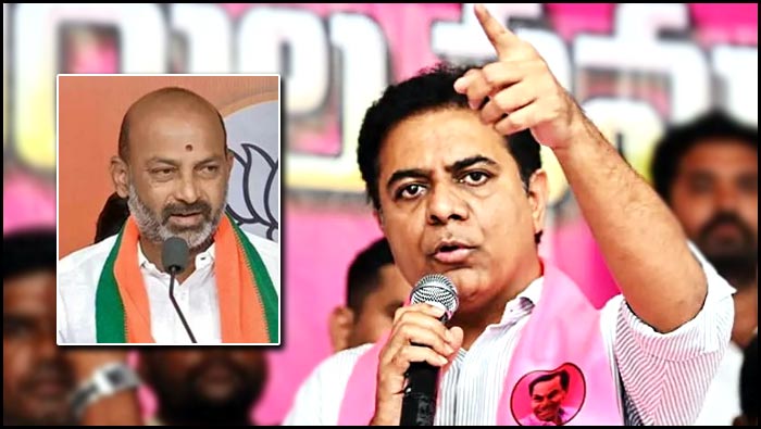 Ktr Fires On Bandi Sanjay