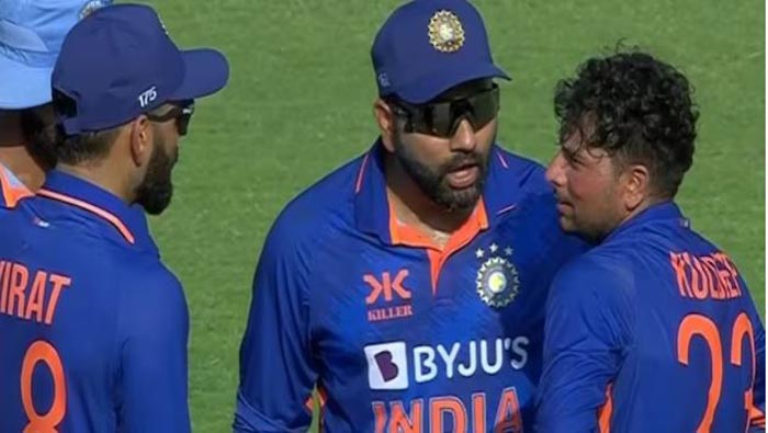 Rohit Fires On Kuldeep