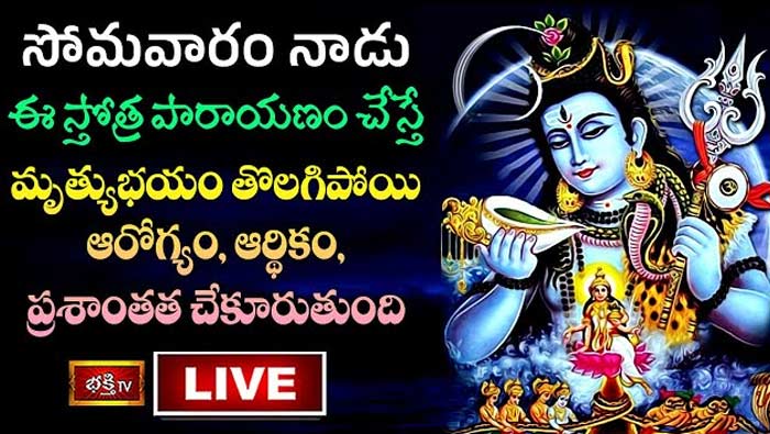 Sri Shiva Stotra Parayanam: సోమవారం నాడు ఈ స్తోత్ర పారాయణం చేస్తే మృత్యుభయం తొలిగిపోతుంది..