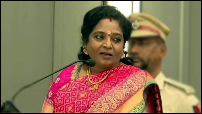 Tamilisai On Brs