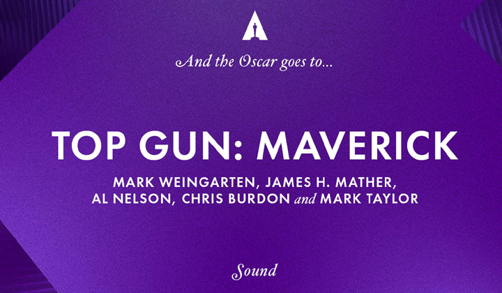 Oscars 95: బెస్ట్ సౌండ్