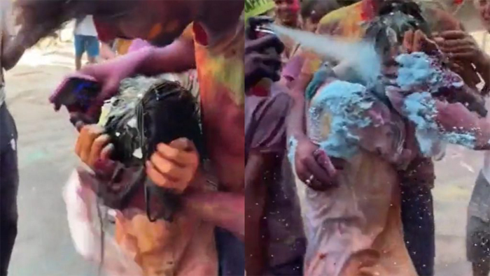 Holi Harassment: హోలీ వేడుకల్లో జపాన్ యువతికి వేధింపులు