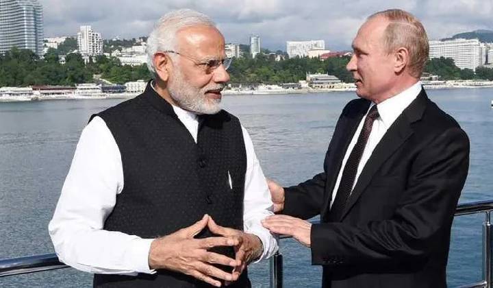 Putin, Modi