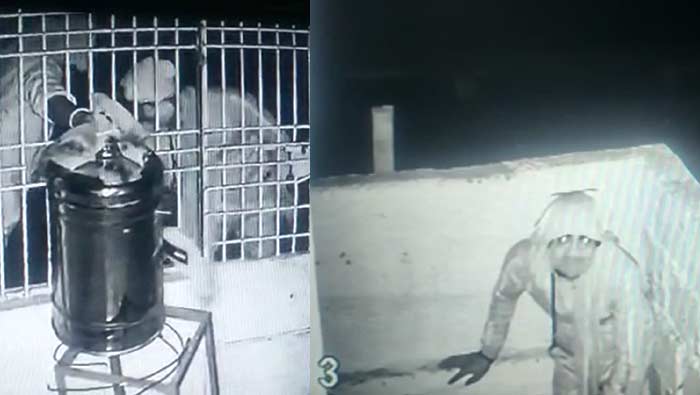 Robbery in Temple : దేవాలయాలే  టార్గెట్‌..  హుండీలను బద్దలు కొట్టి