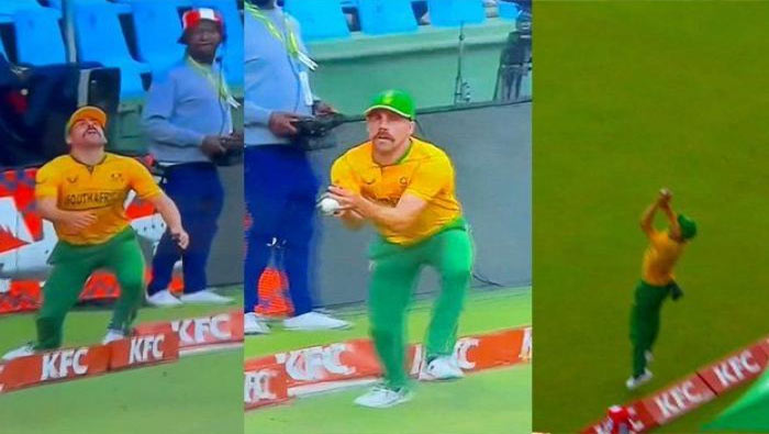 Anrich Nortje : క్యాచ్ ఇలా కూడా పడతారా..?