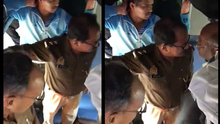 Uttar Pradesh: పోలీసులు అయితే ఏంటి? టీటీతో పెట్టుకుంటే అంతే..!