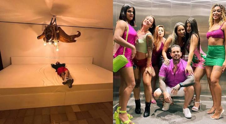 Brazil Model : అదిరిందయ్యా ఆర్థర్.. 20అడుగుల మంచంలో 6గురు పెళ్లాలతో..  హూ