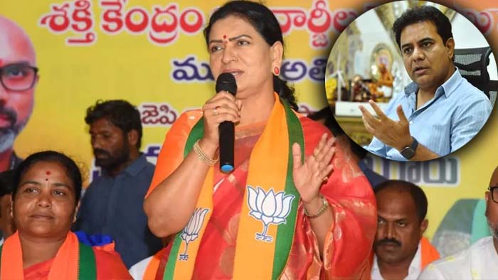 DK Aruna: అది కేటీఆర్ కే వర్తిస్తుంది.. డీకే అరుణ కౌంటర్‌..