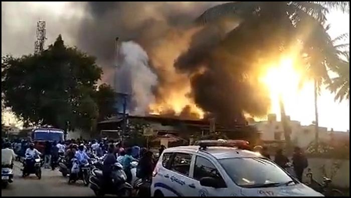 Mysore Fire Accident: మైసూరులో భారీ అగ్నిప్రమాదం.. ఏకంగా రెండు కీలోమీటర్ల మేర..