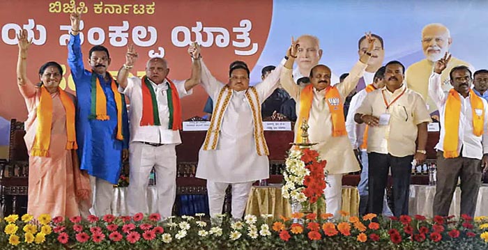 Karnataka: ఎన్నికలకు ముందు బీజేపీకి రెబెల్స్ తలనొప్పి.. అసమ్మతిని తగ్గించేదెలా?