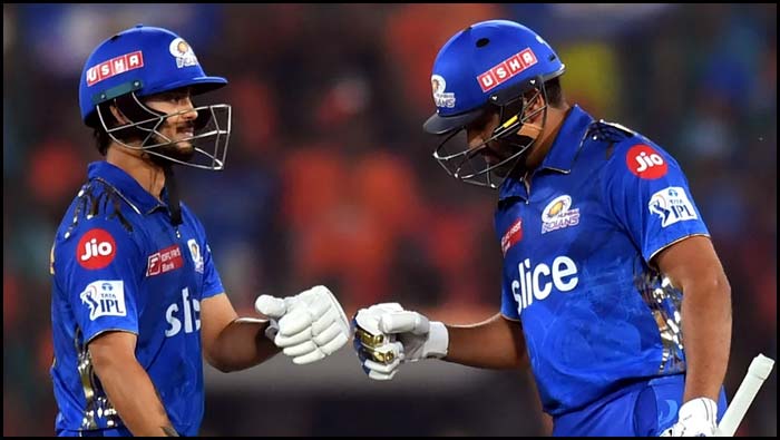 SRH vs MI: సోసోగా రాణిస్తున్న ముంబై ఇండియన్స్.. 10 ఓవర్లలో స్కోరు ఇది!