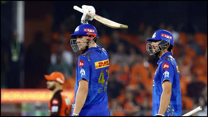 SRH vs MI: చితక్కొట్టిన ముంబై ఇండియన్స్.. సన్‌రైజర్స్ ముందు భారీ లక్ష్యం