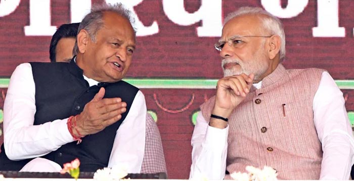 Modi And Ashok Gehlot