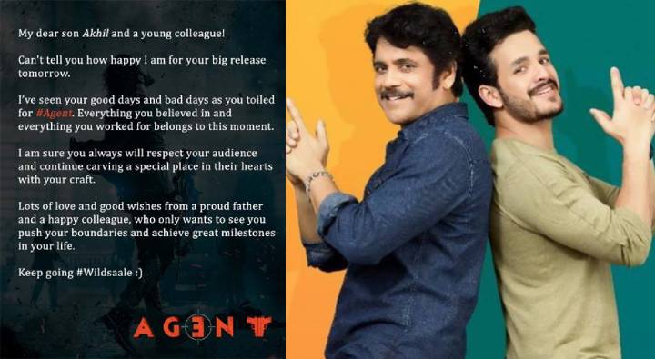 Agent : ఏజెంట్ కు బెస్ట్ విషెష్ చెప్పిన మన్మథుడు