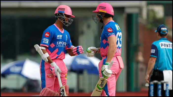 SRH vs RR: 10 ఓవర్లలో రాజస్థాన్ స్కోర్ ఇది.. తాండవం చేసిన ఓపెనర్స్