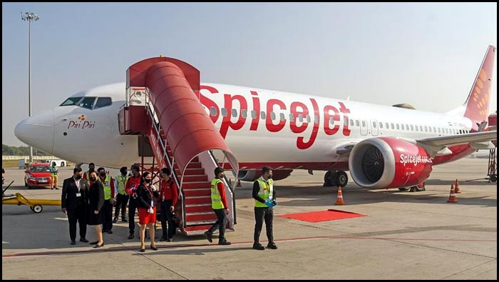 Spicejet Warning Light