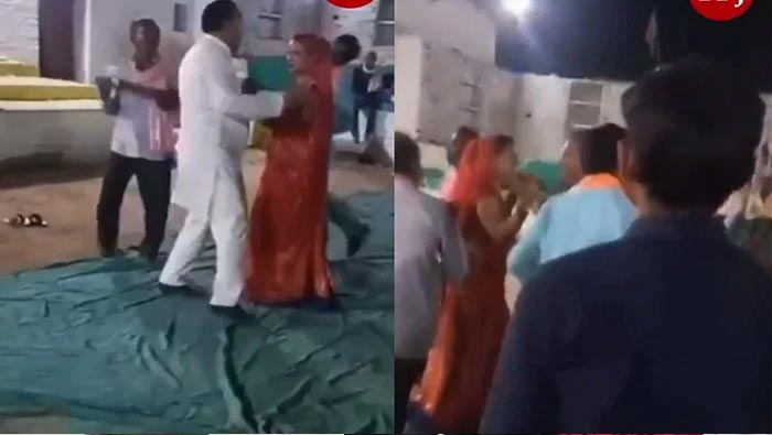 Viral Video:  డ్యాన్సర్ తో చిందులేసి.. ముద్దులు పెట్టిన ఎమ్మెల్యే