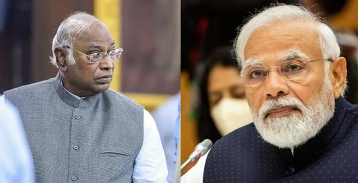 Kharge And Modi