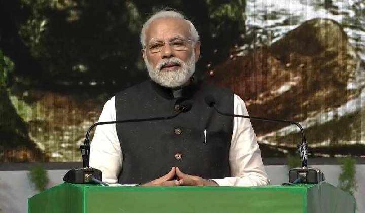 50 years of Project Tiger: దేశంలో పులుల సంఖ్యని ప్రకటించిన ప్రధాని మోడీ..