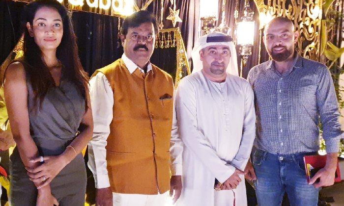 TFCC: నంది అవార్డుల కోసం దుబాయ్  షేక్ అబుస‌లీంని క‌లిసిన ప్ర‌తాని రామ‌కృష్ణ గౌడ్‌