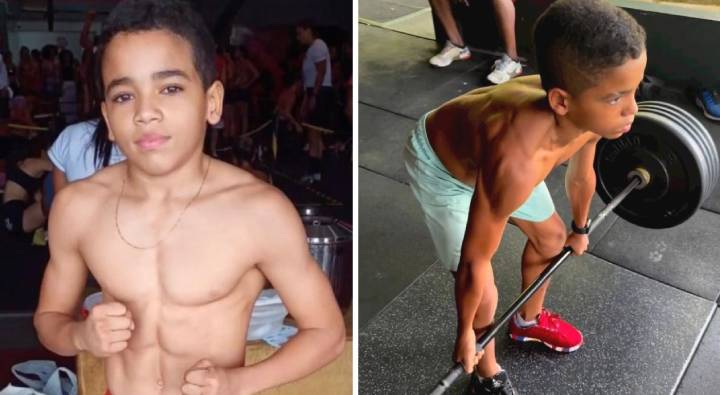 Viral : బాల బాహుబలి.. కండలు చూసి కంగుతినకండి