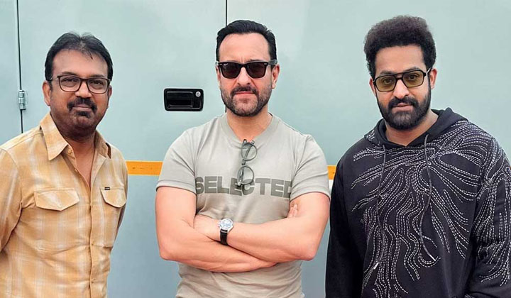 NTR 30: జాతర సెటప్ లో కొండపైన షూటింగ్…