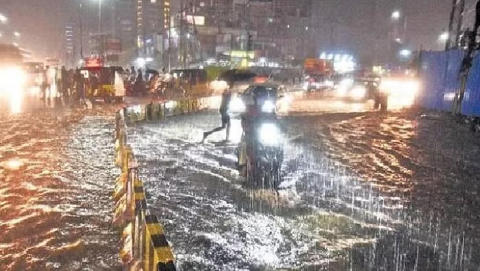 Hyderabad Rain : మరోసారి భాగ్యనగరంలో భారీ వర్షం