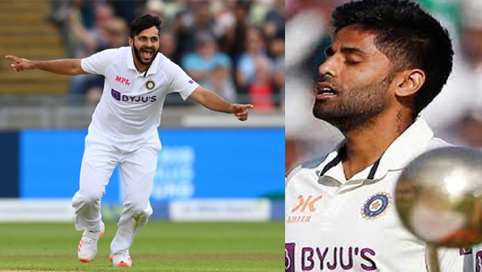 WTC 2023 : డబ్య్లూటీసీ ఫైనల్ కు శార్దూల్ కు ఛాన్స్.. సూర్యకు నో ప్లేస్