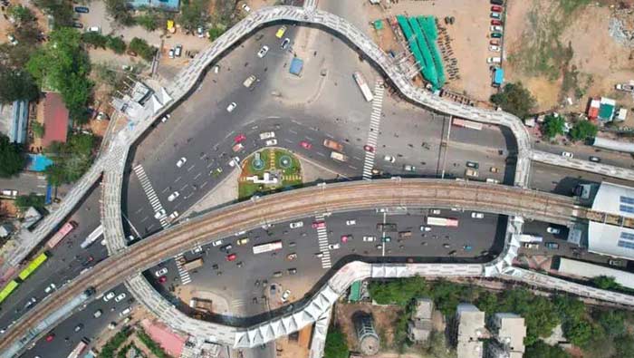 Uppal Skywalk : ప్రారంభోత్సవానికి సిద్ధంగా ఉప్పల్ స్కైవాక్