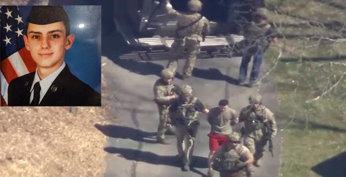 US intelligence leak:  అమెరికా రహస్యాలు లీక్‌..  21 ఏళ్ల యువకుడు అరెస్ట్