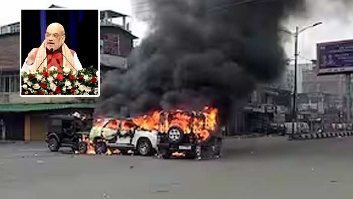 Amit Shah Manipur visit: మణిపూర్‌కు అమిత్‌షా.. రెండు వర్గాల రాజీకి ప్రయత్నం..!