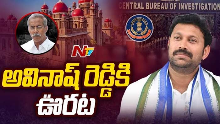 YS Viveka Murder Case: ఎంపీ అవినాష్‌రెడ్డికి హైకోర్టులో ఊరట..