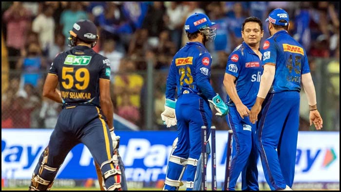 GT vs MI: పీకల్లోతు కష్టాల్లో గుజరాత్.. 10 ఓవర్లలో స్కోరు ఇది!