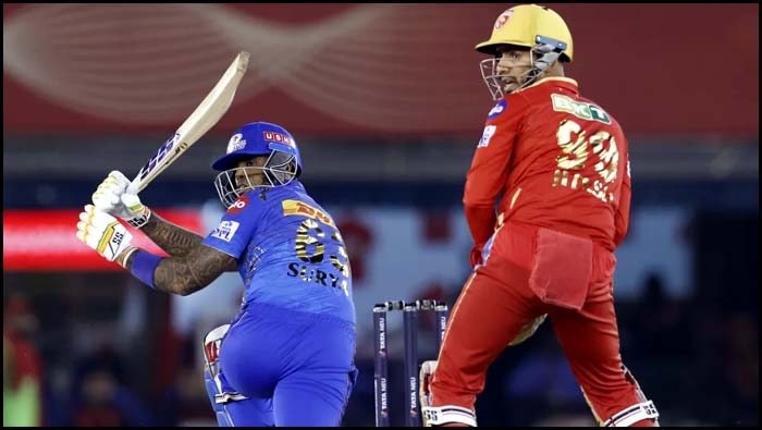 MI vs PBKS: పోరాడుతున్న ముంబై.. 10 ఓవర్లలో స్కోరు ఇది