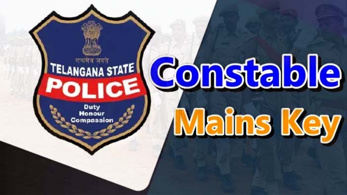 TS Police constable: పోలీస్ కానిస్టేబుల్ మెయిన్స్ ప్రిలిమినరీ ‘కీ’ విడుదల.. అభ్యంతరాలుంటే..