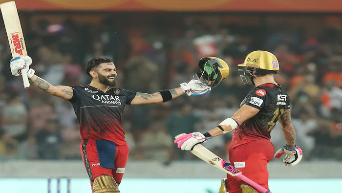 IPL 2023 : శతకంతో విశ్వరూపం చూపించిన విరాట్.. గుజరాత్ కు భారీ టార్గెట్