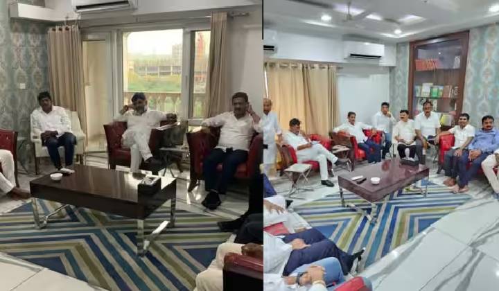 Karnataka Politics: తన వర్గం నాయకులు, మద్దతుదారులతో డీకే శివకుమార్ భేటీ..
