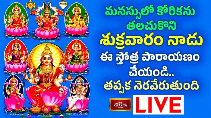 Lakshmi Stotra: మనస్సులో కోరికలు నెరవేలంటే ఈ స్తోత్ర పారాయణం చేయండి