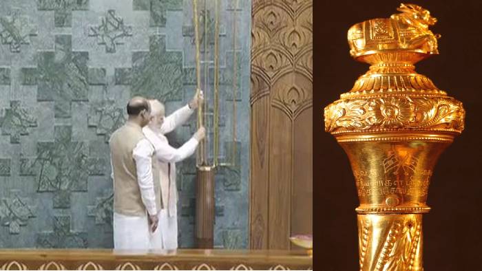 New Parliament Inauguration: సెంగోల్‌ని ప్రతిష్టించిన ప్రధాని.. పార్లమెంట్‌లో సర్వ మత ప్రార్థనలు..