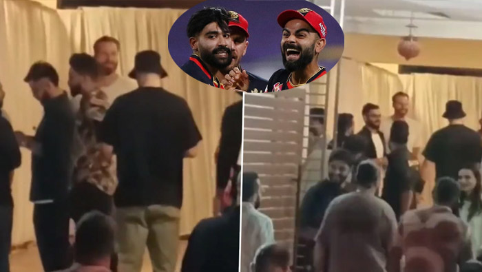 IPL 2023: సిరాజ్‌ కొత్త ఇంట్లో ఆర్సీబీ ప్లేయర్స్ సందడి