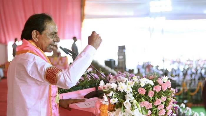 BRS: కేసీఆర్ పార్టీ తెలంగాణ, మహారాష్ట్రల్లో ఓడిపోతుంది.. శివసేన “సామ్నా” అటాక్